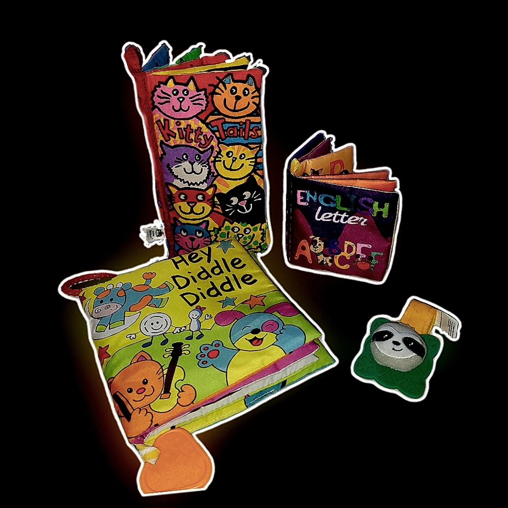 Fabric Sensory Baby Books